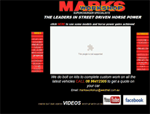 Tablet Screenshot of marksworkshop.com.au